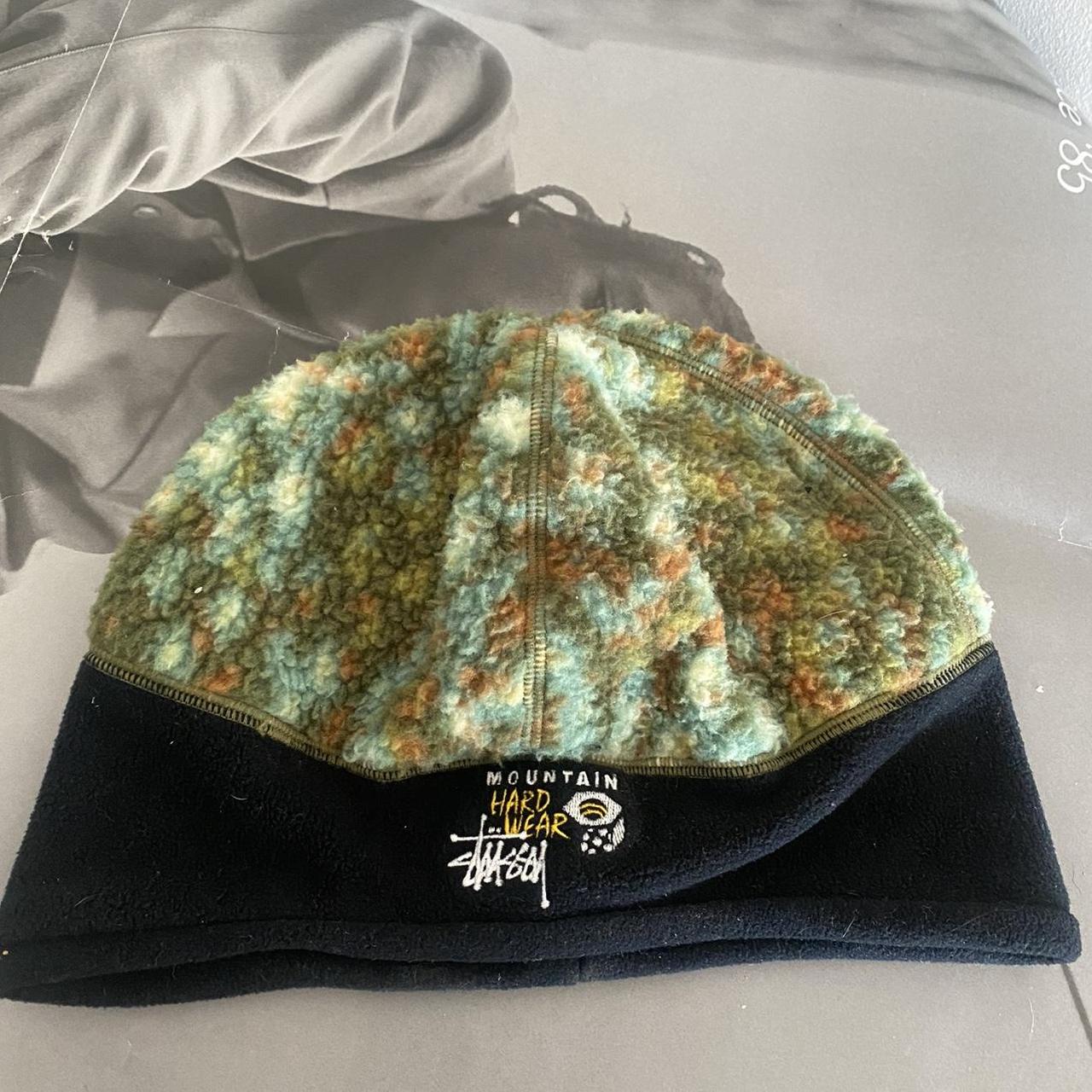 stussy x mountain hardwear skull cap only worn few | Depop