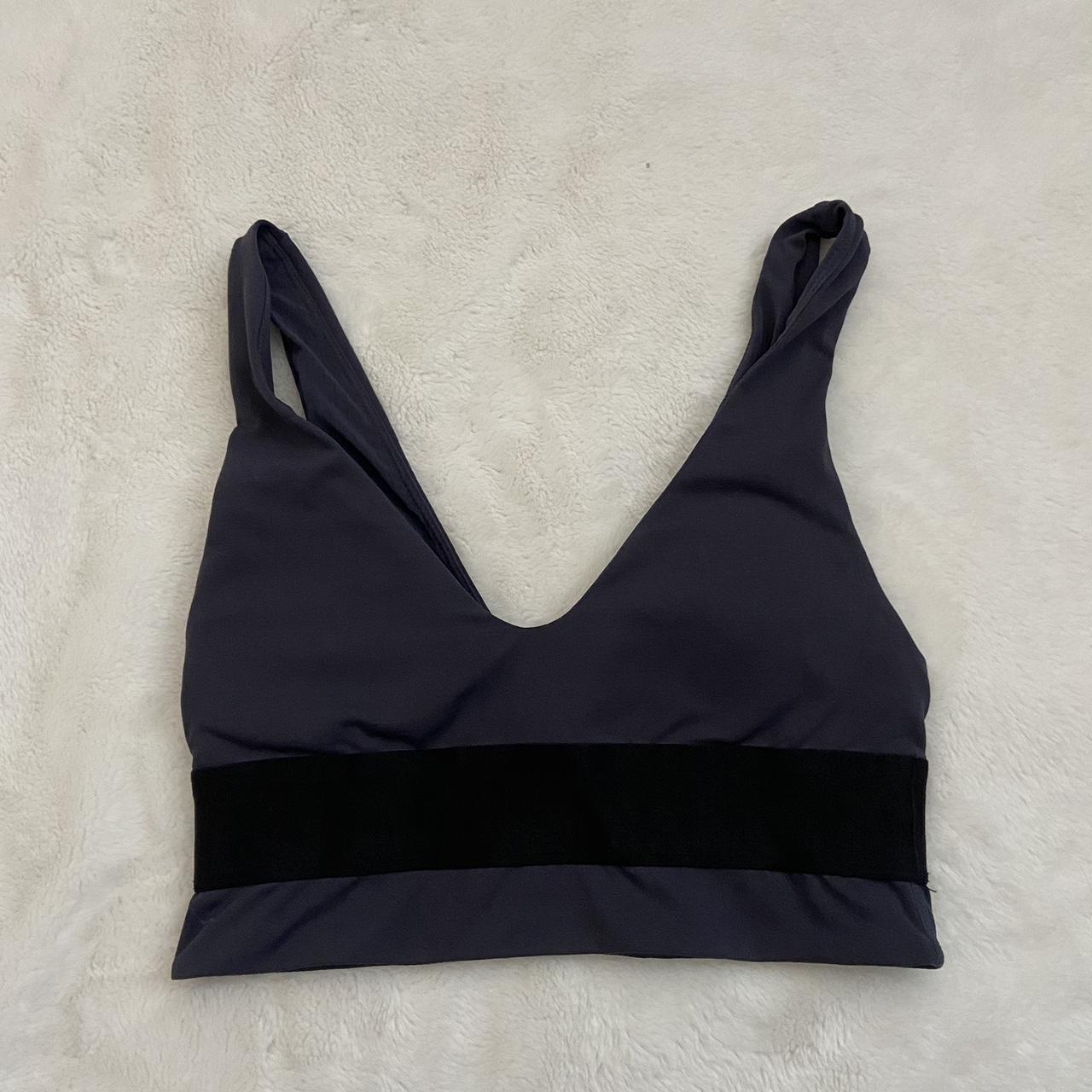Purplegrey Fabletics sports bra with padding,... Depop