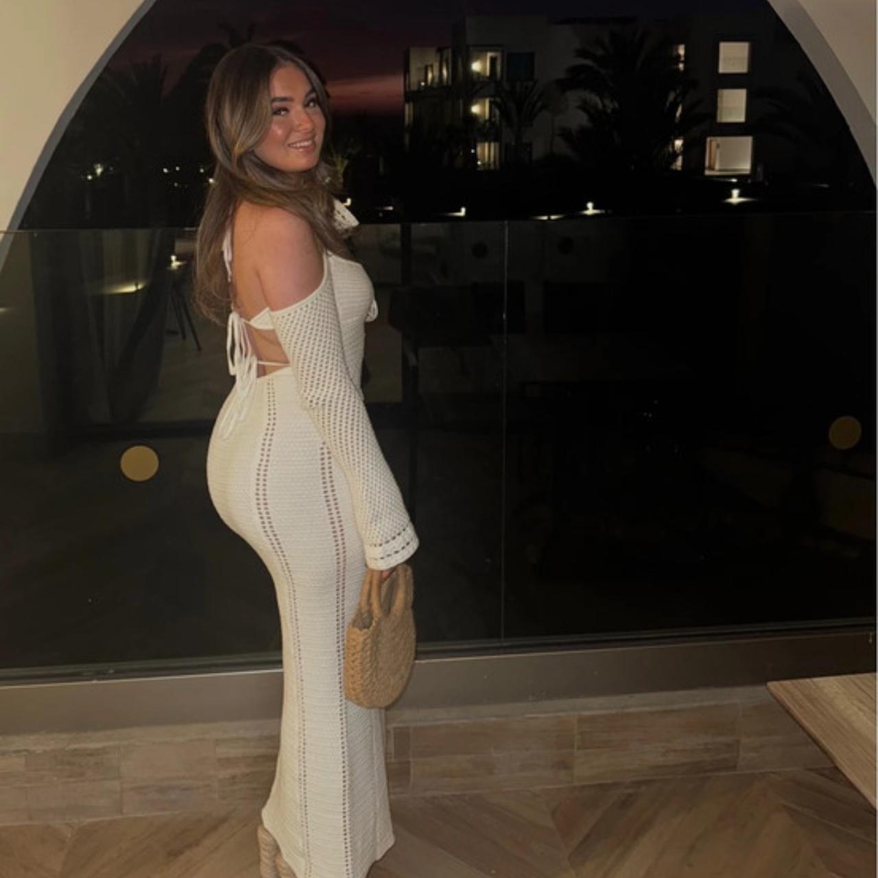 Samariah knitted maxi dress Bought from Babyboo -... | Depop