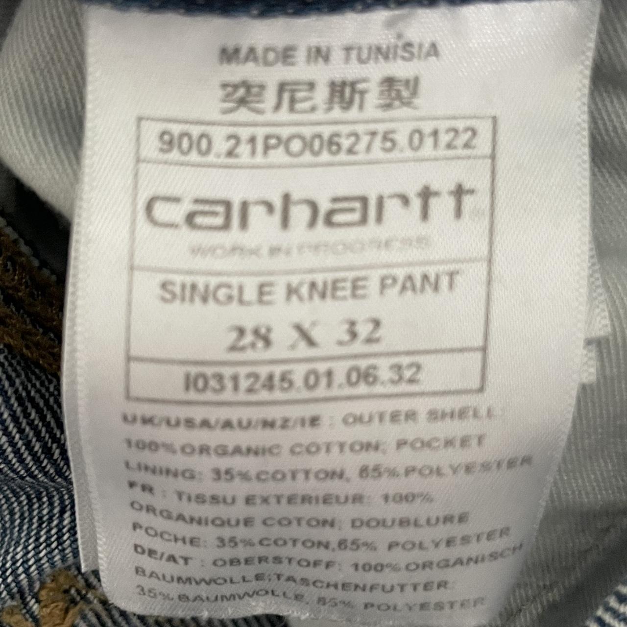 Single knee carhartt carpenter pants Great... - Depop