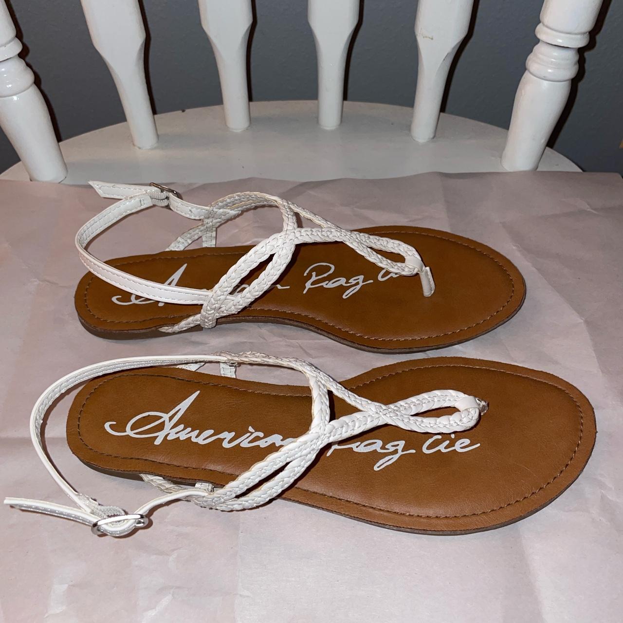 American rag white on sale sandals