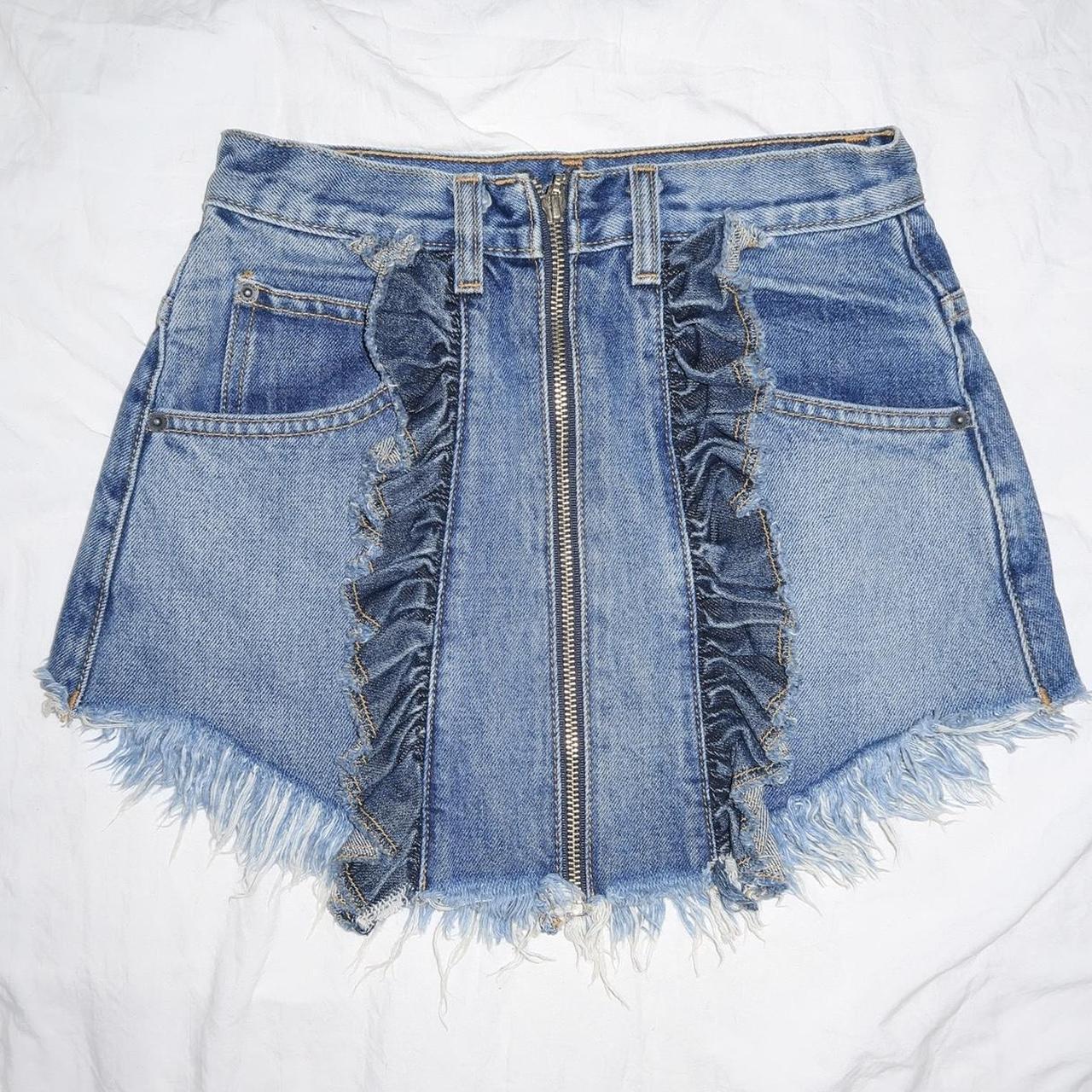 Lf clearance jean skirt