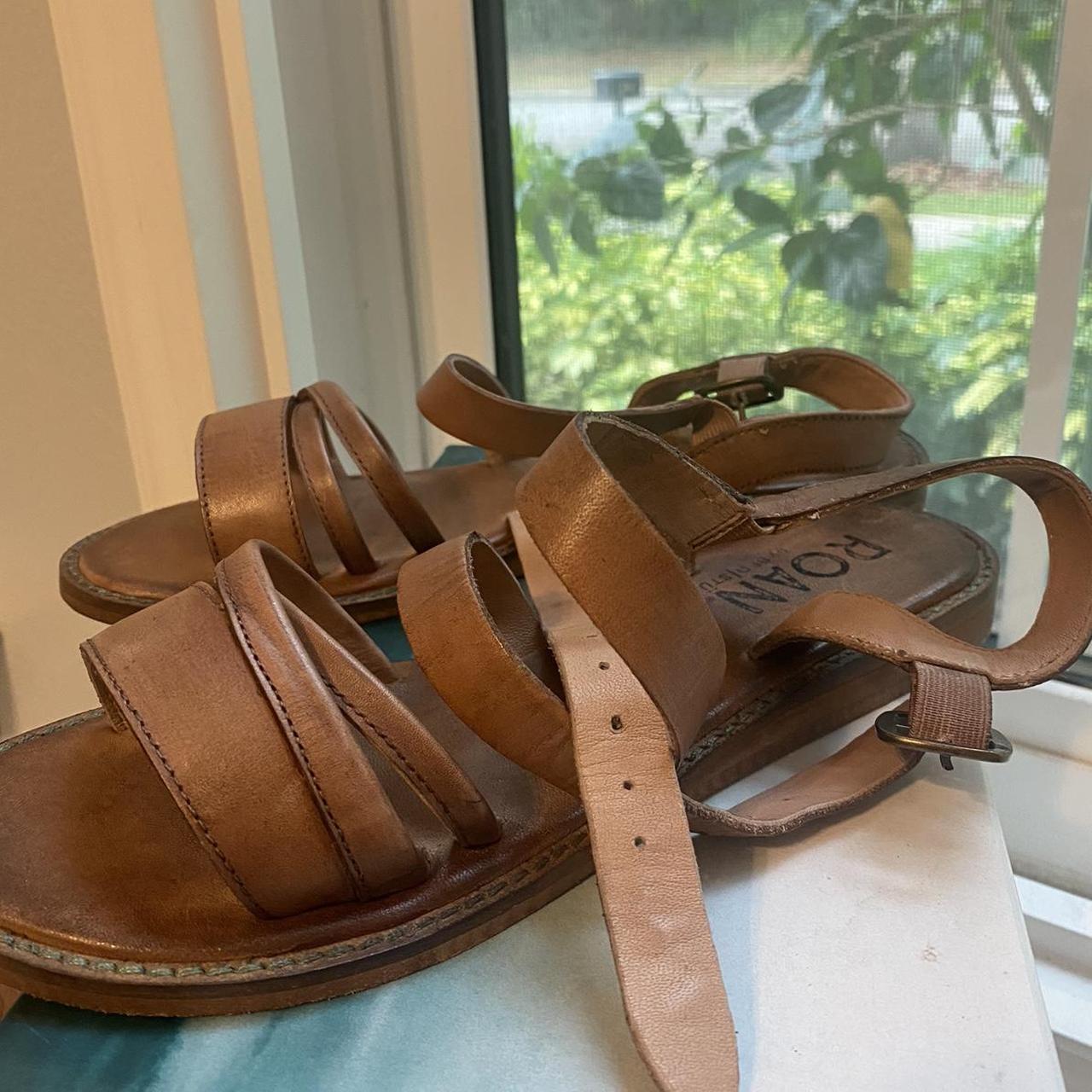 Urban Outfitters Women's Brown Sandals Depop