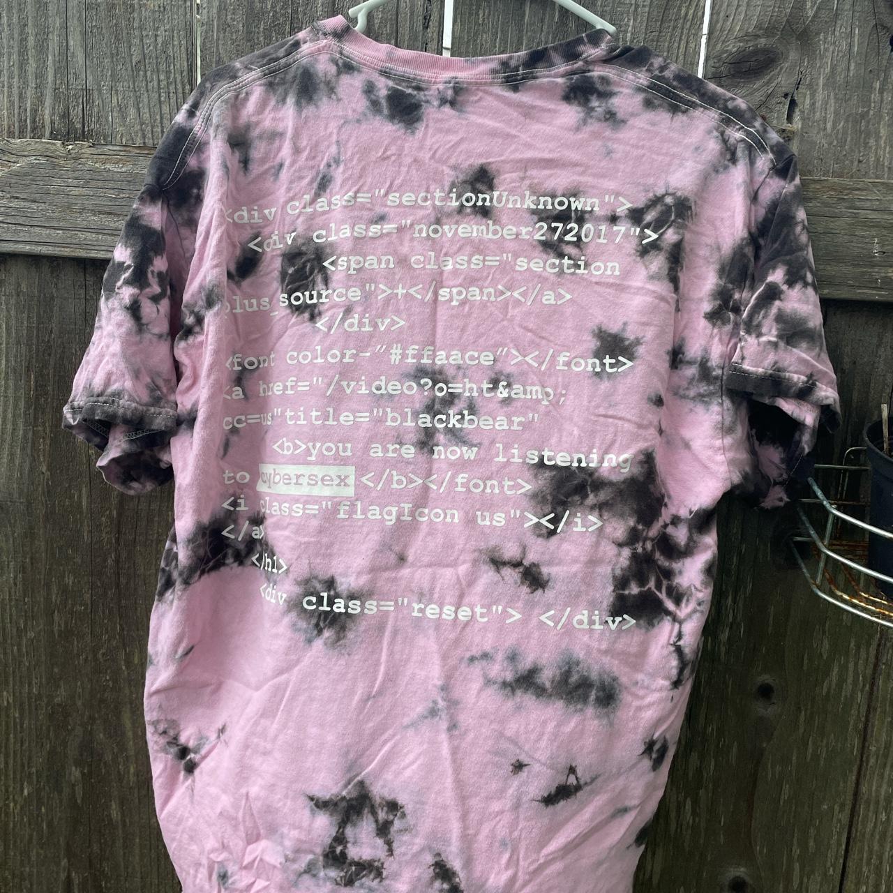 blackbear Exclusive Pink Tie Dye Shirt