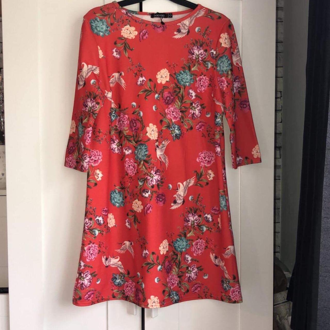 Boohoo oriental dress best sale