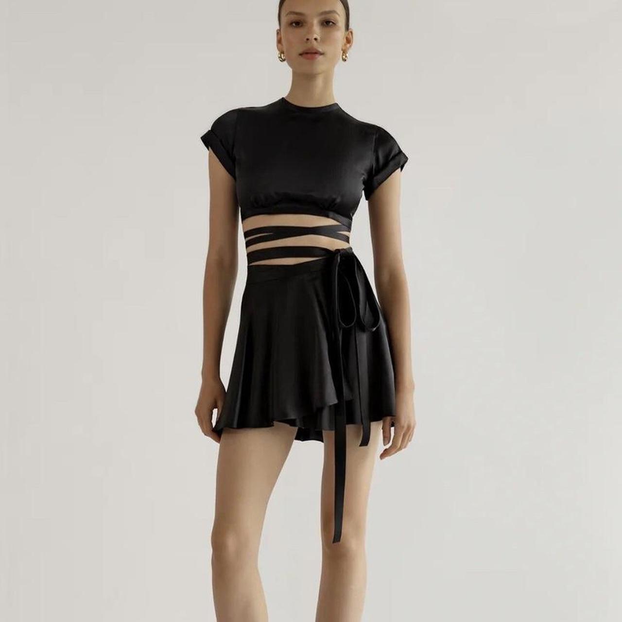 Orseund Iris Women's Silk Skirt Black S – Orseund Iris Silk