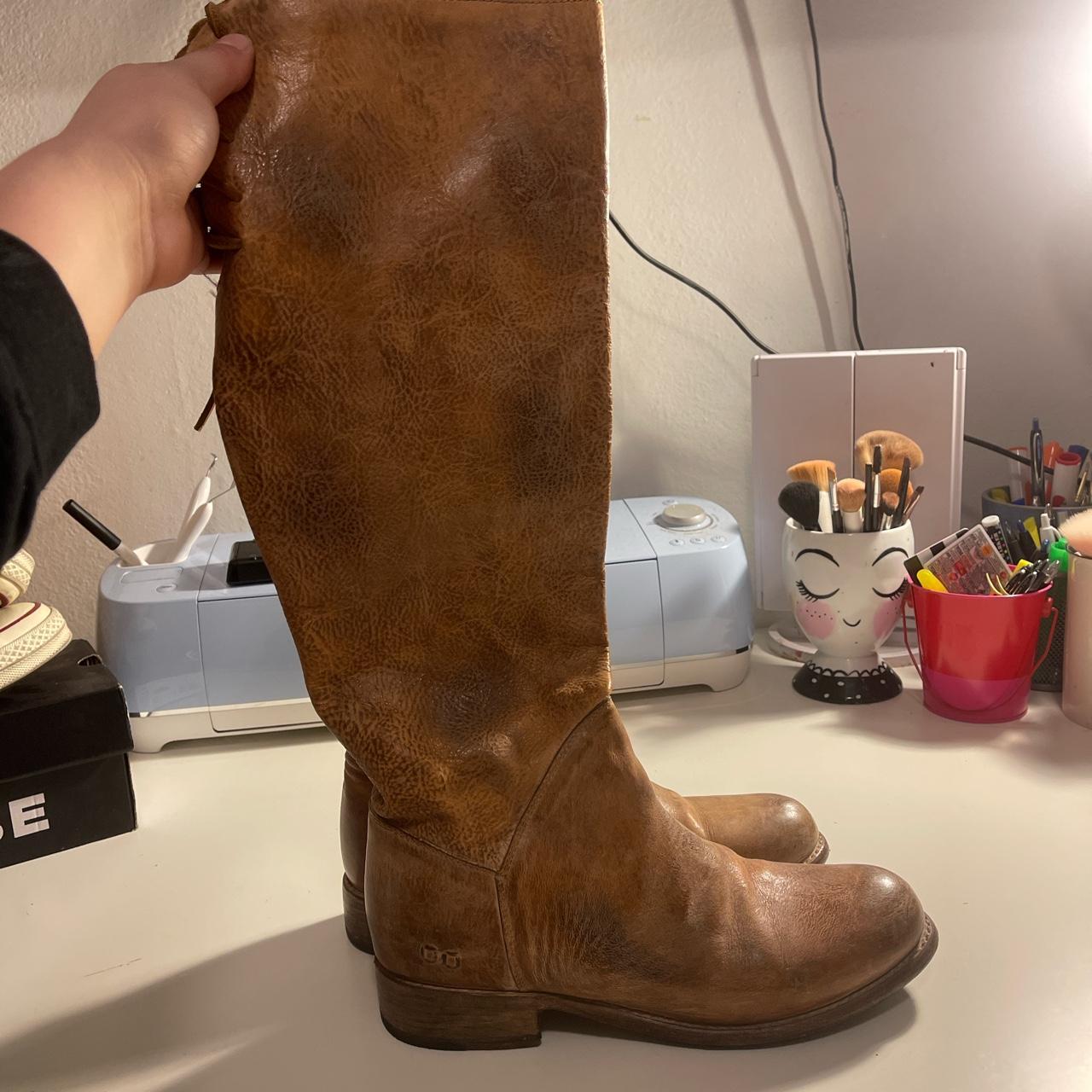 Bedstú boots Never worn just has a side stain on Depop