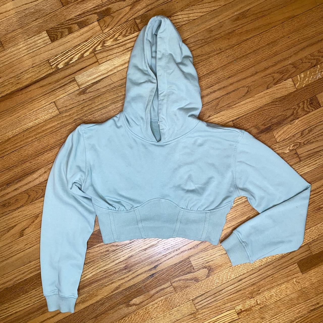 Fitted 2024 cropped hoodie