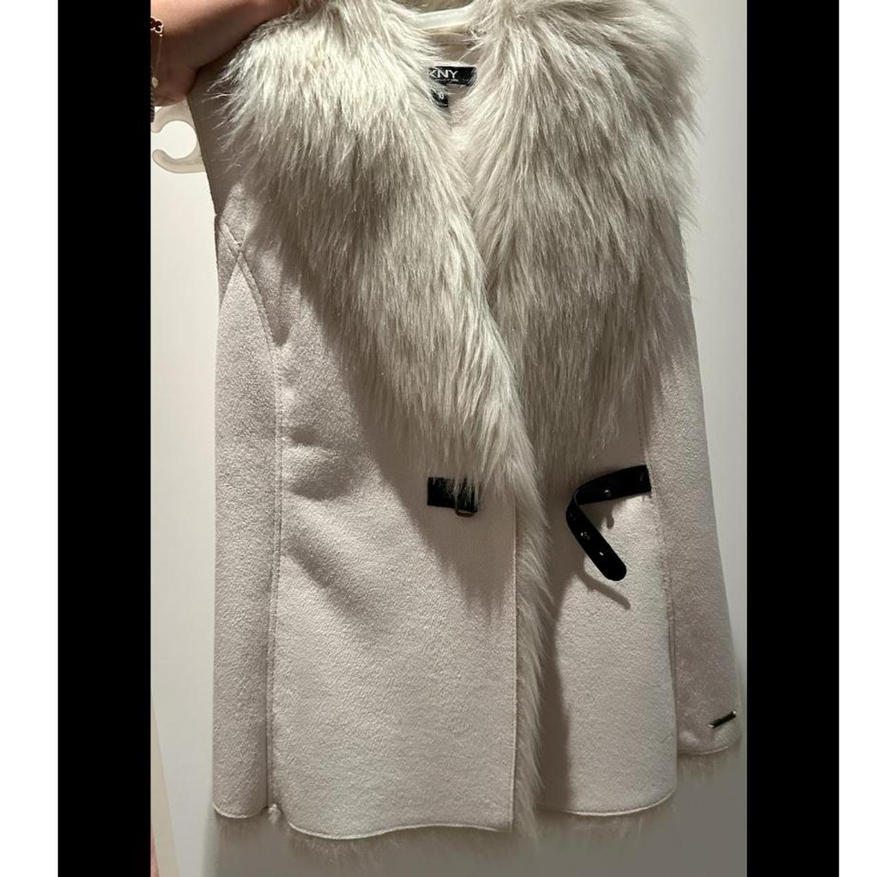 Dkny fur discount gilet