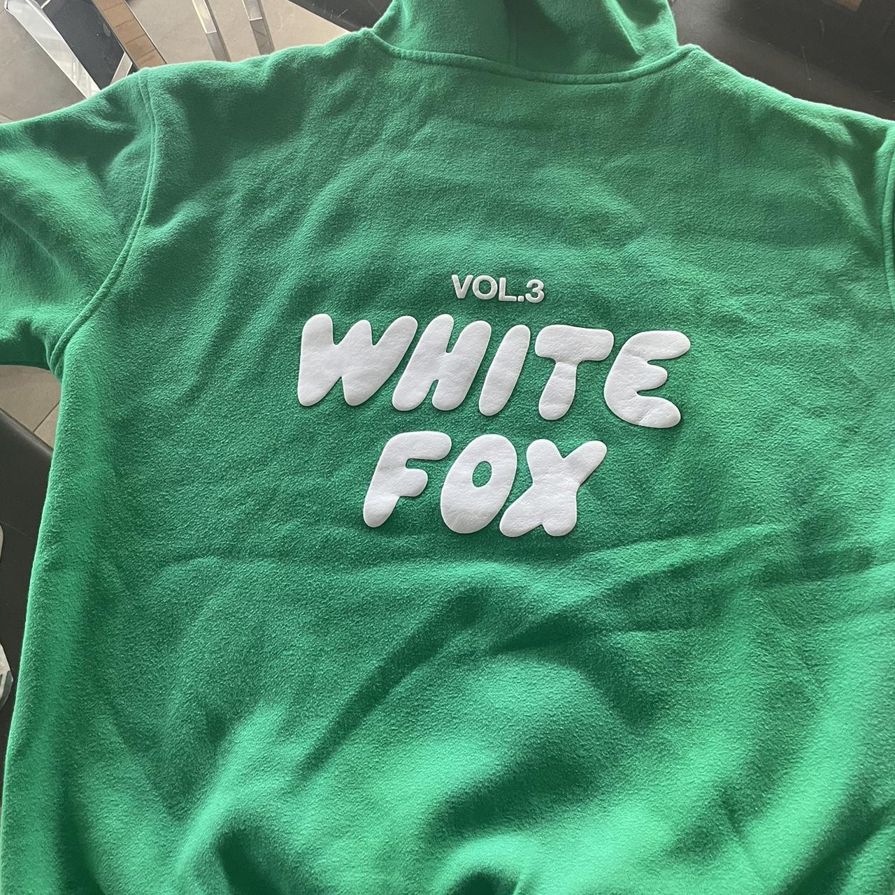 White fox green jumper size S/M. Excellent... - Depop