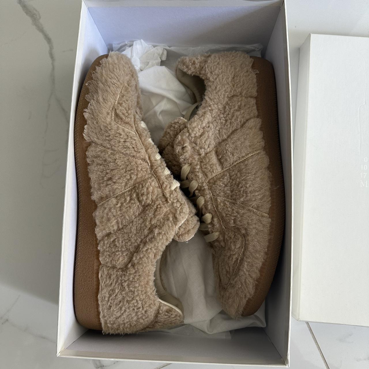 margiela fur gats sz 42.5 EU 9.5 mens US worn once... - Depop