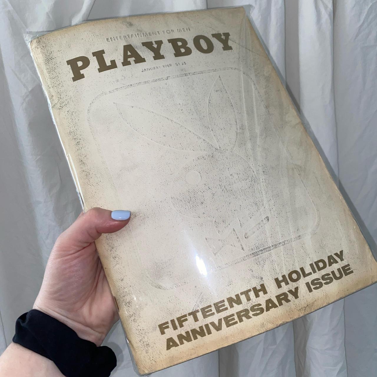 PLAYBOY, January 1969 Fifteenth Holiday Anniversary... - Depop