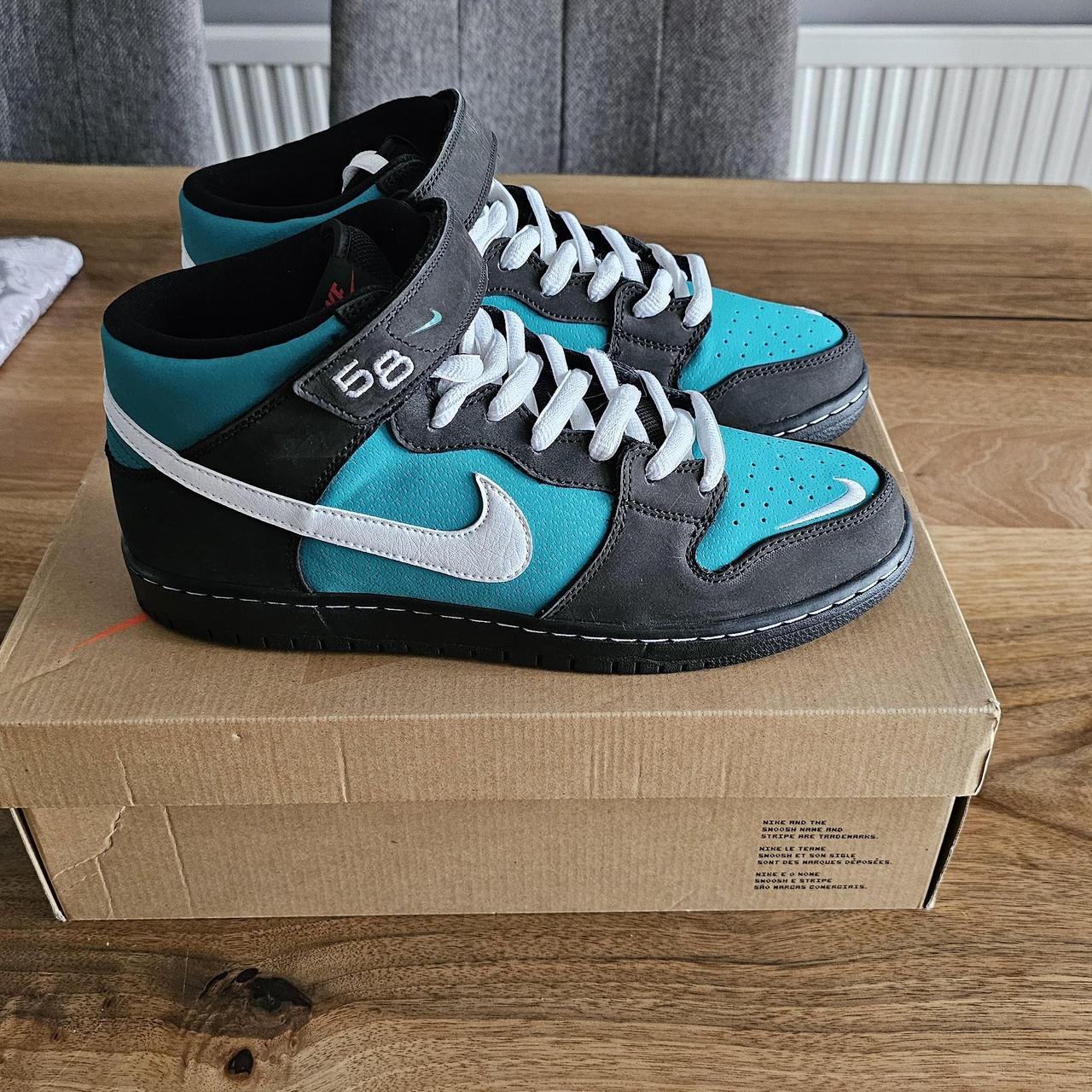 Nike SB Dunk Mid Griffey Freshwater colourway. Depop