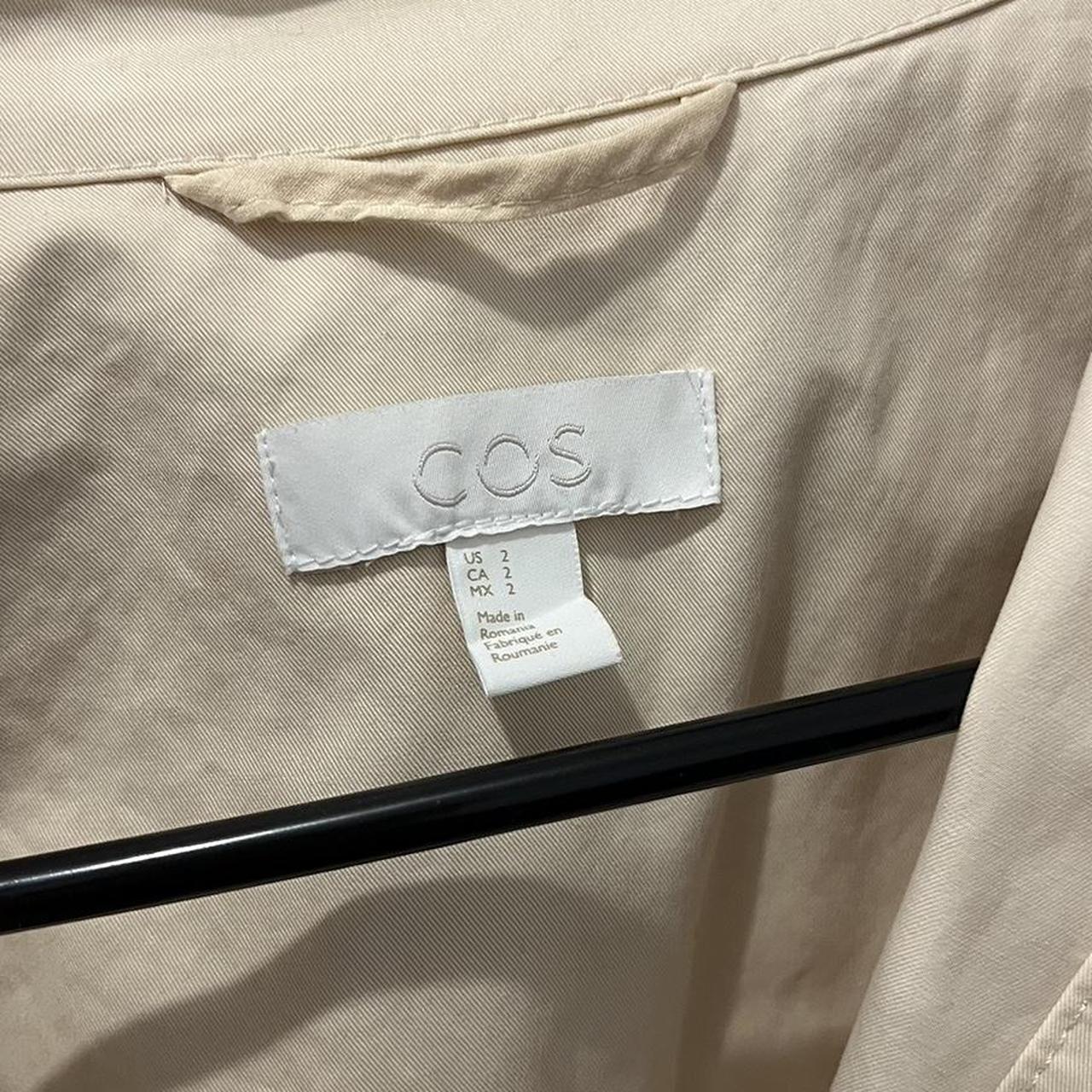 COS Women's Cream Jacket Depop