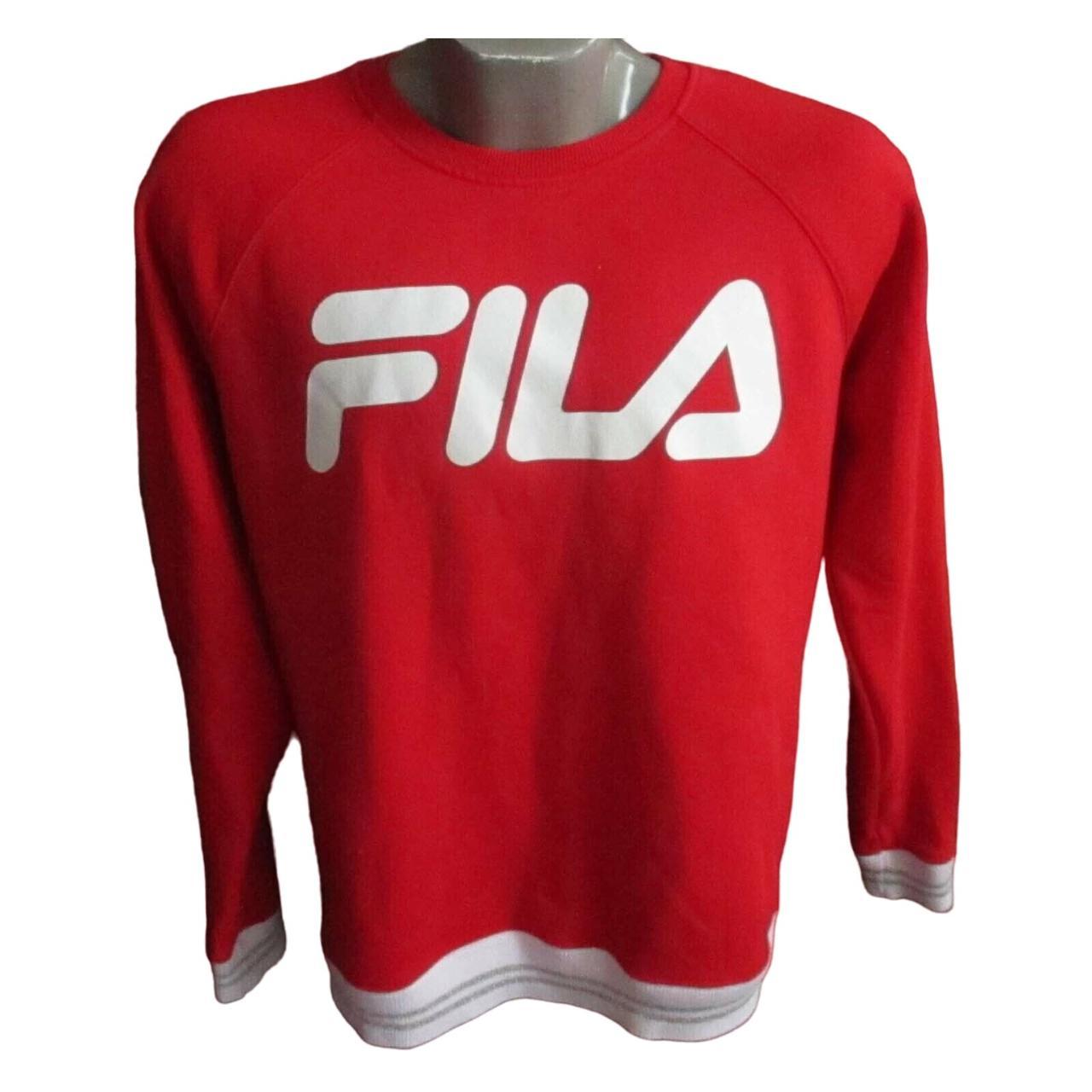 Fila full sleeve solid men's deals sweatshirt