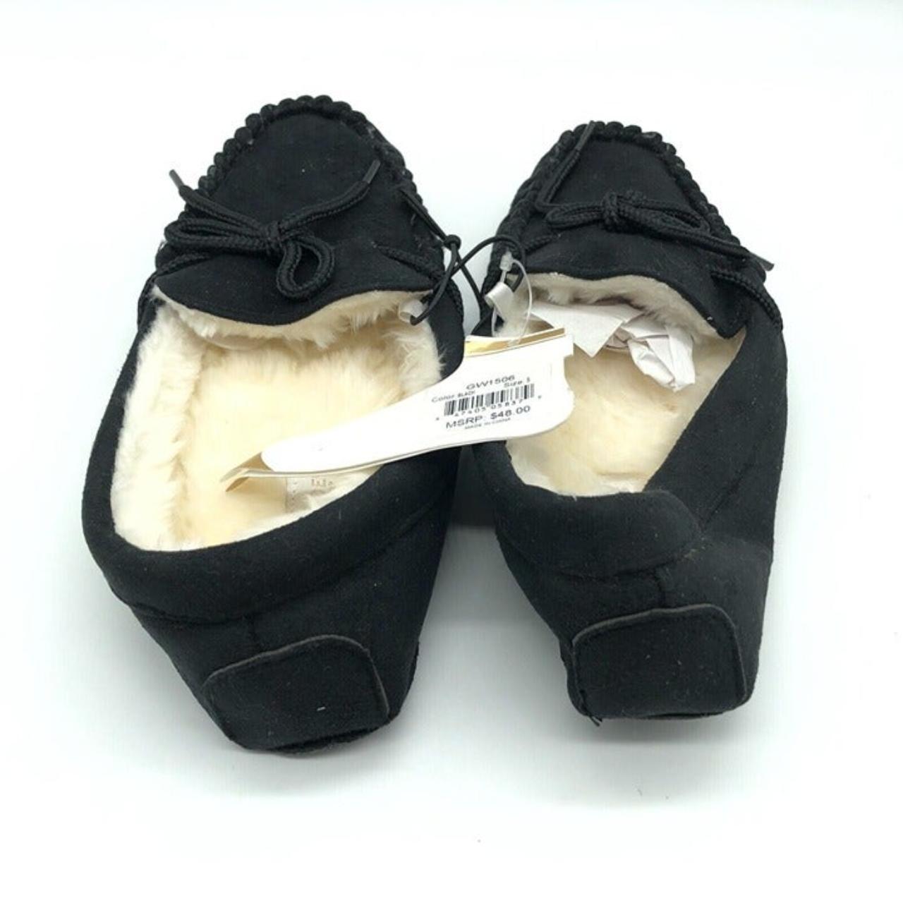 Gold Toe Women's Black Slippers (3)