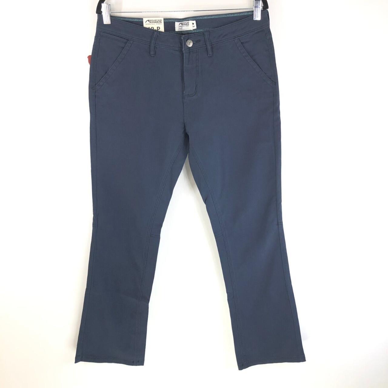 AG Womens Sz 27R The Caden Tailored Trouser Ankle Khaki Pants Navy Blue |  eBay
