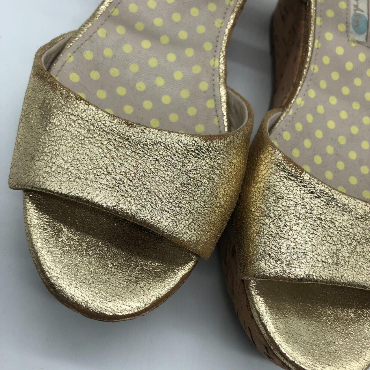 Boden best sale gold sandals