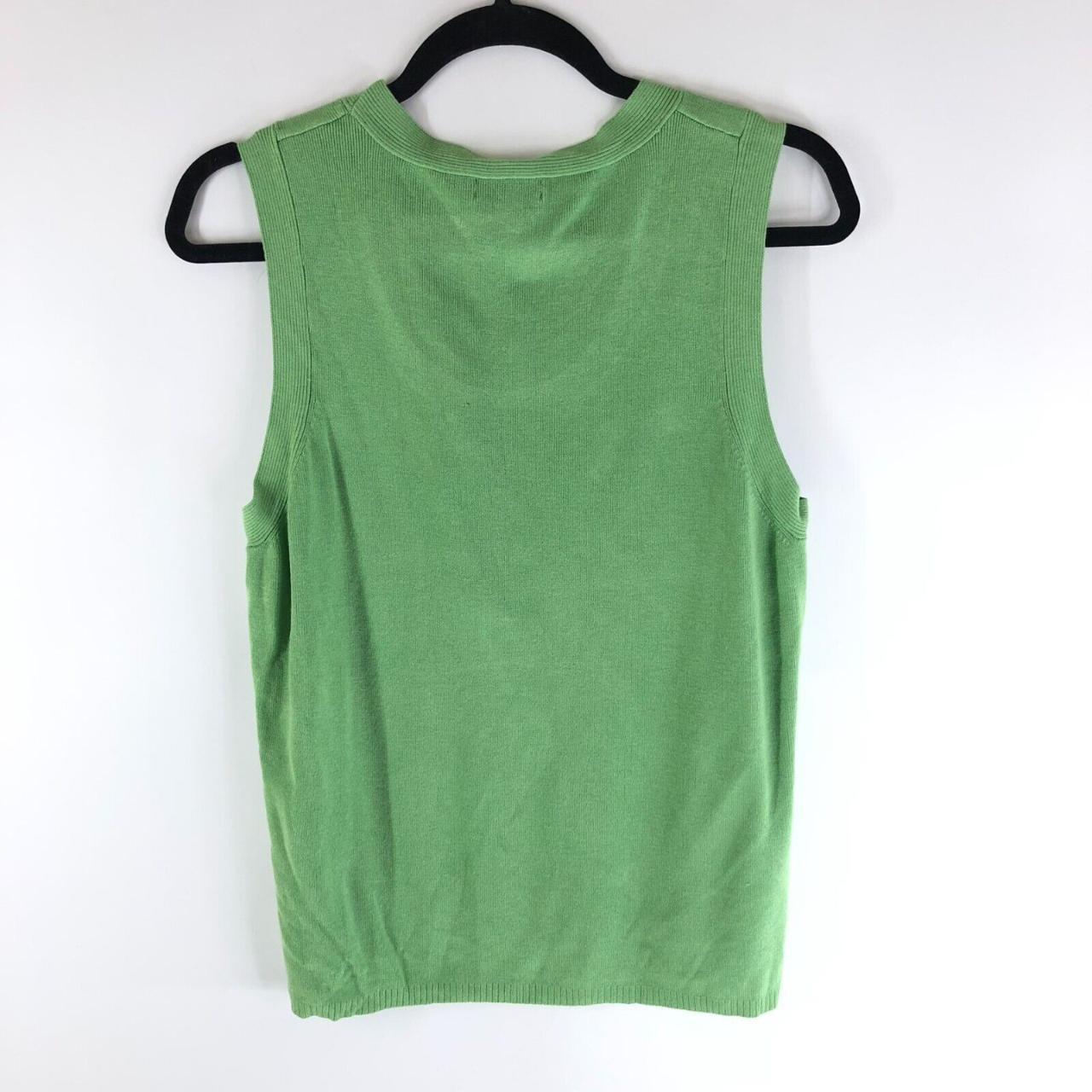 Charter Club Women's Green Jumper | Depop