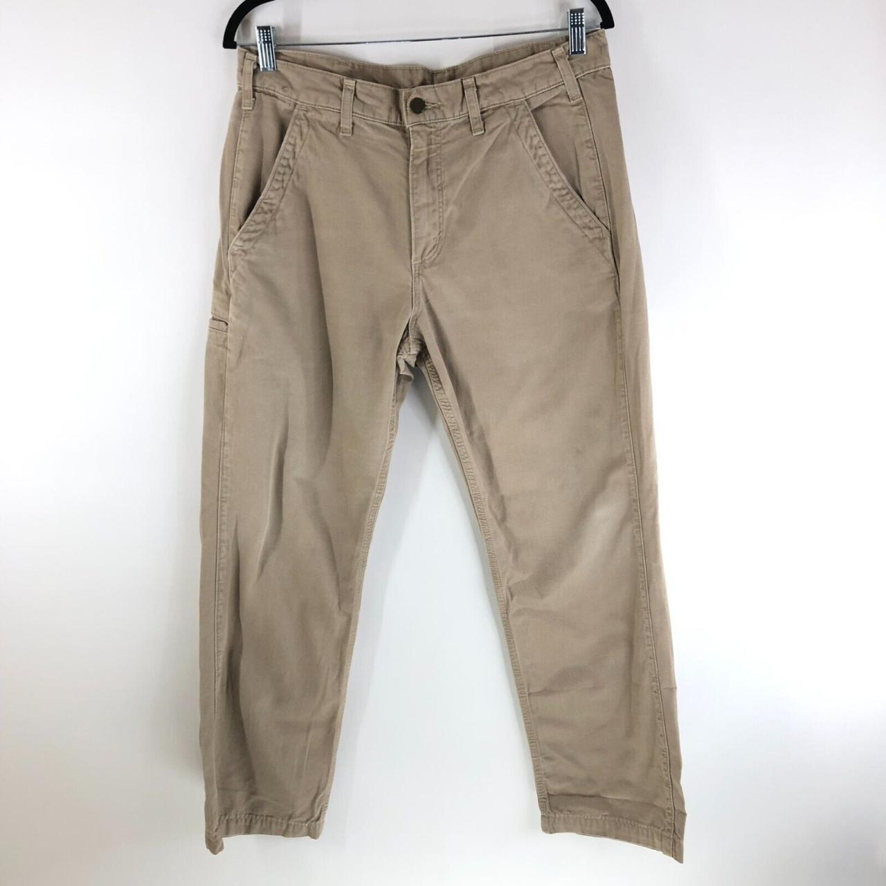 Carhartt Mens Pants Cargo Relaxed Fit Cotton Canvas - Depop