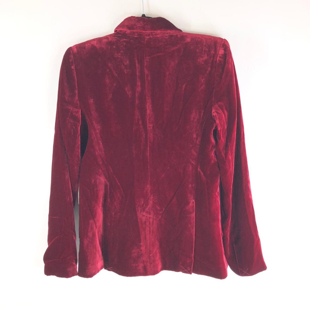 L'Agence Women's Red Jacket | Depop