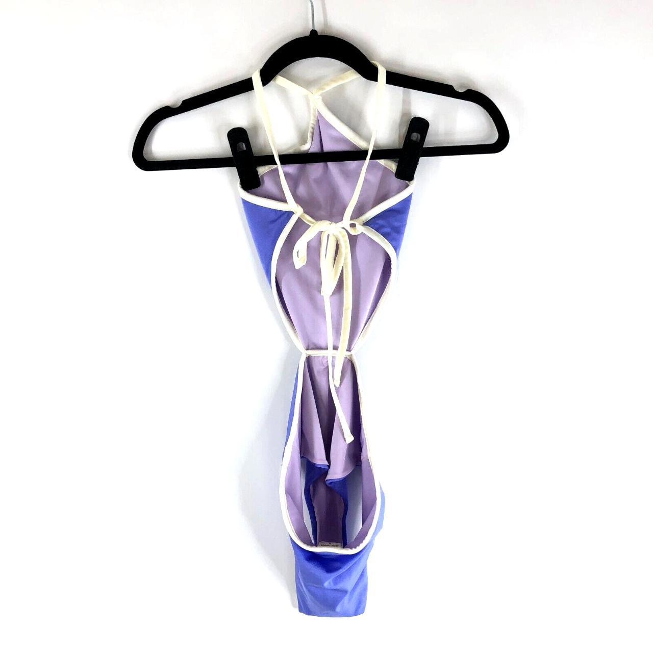 Baobab Women's Purple and Cream Swimsuit-one-piece (2)