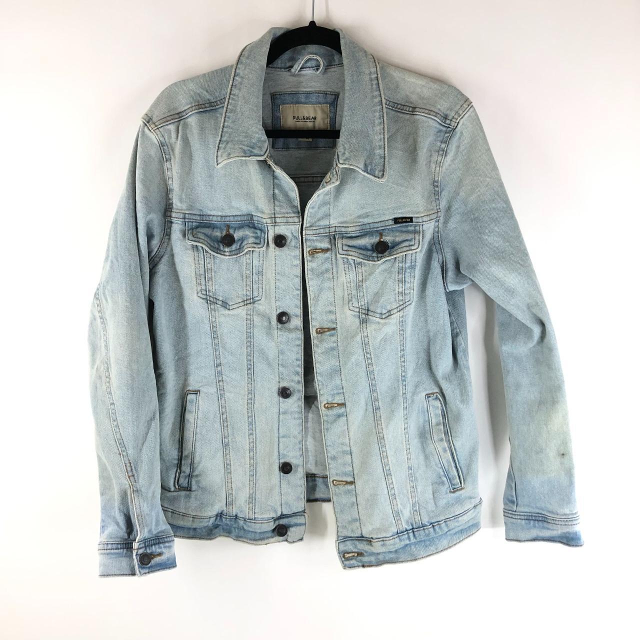 Pull and bear store trucker denim jacket