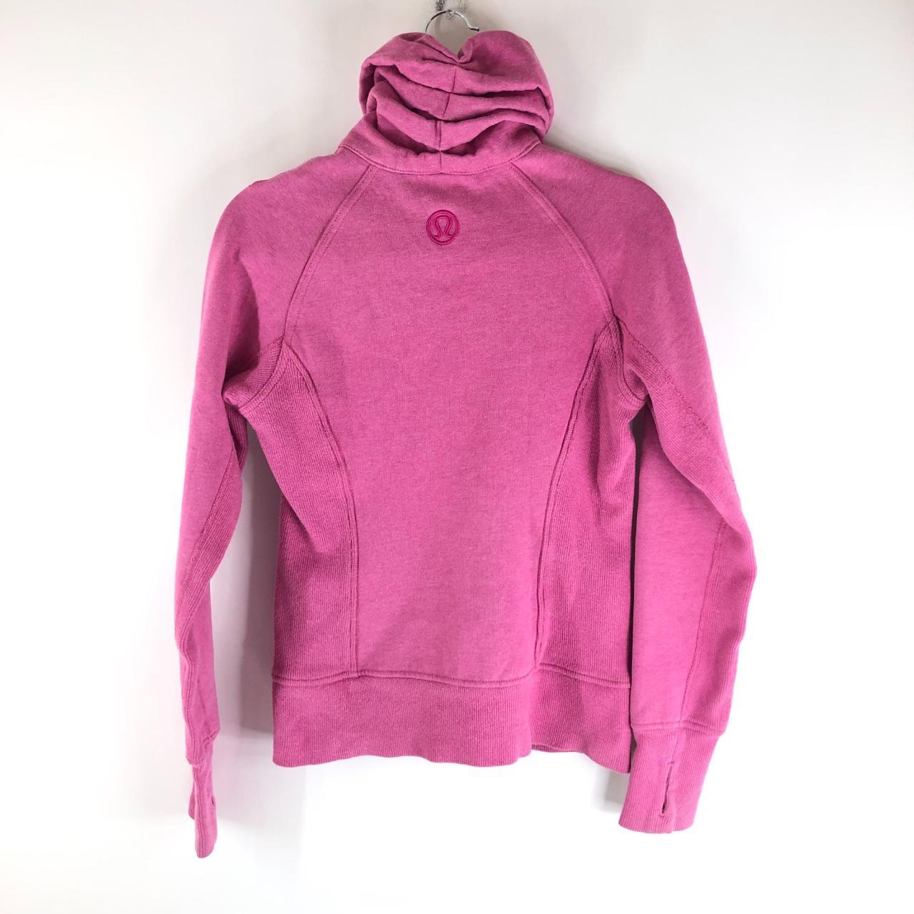 Lululemon Peace of Mind Senorita Pink Hooded - Depop