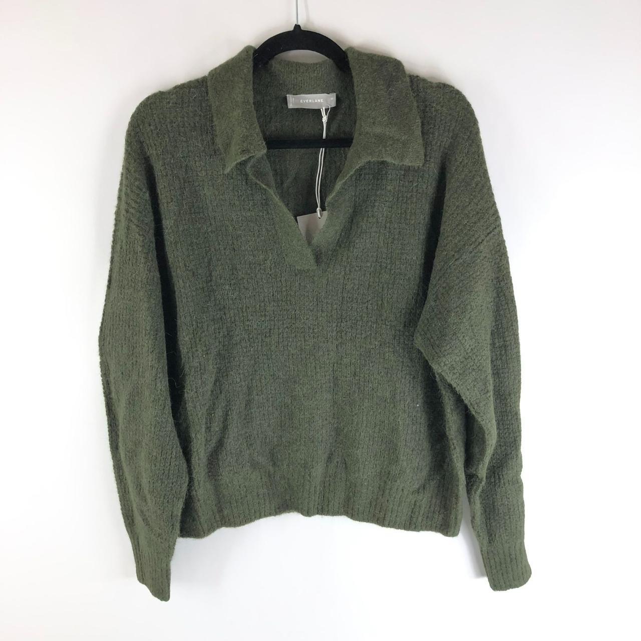 Everlane The Alpaca Waffle-Stitch Polo