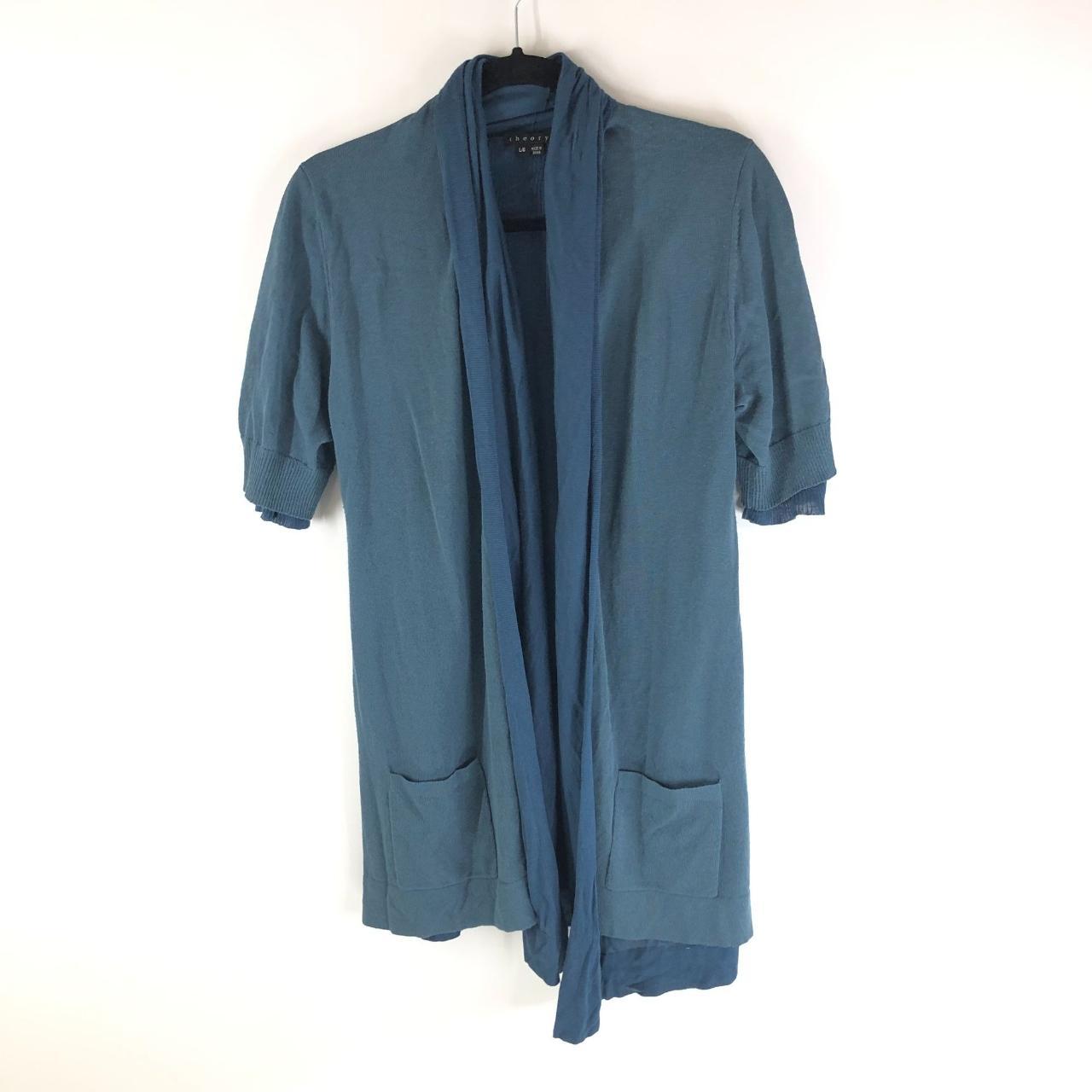 Theory duster outlet cardigan