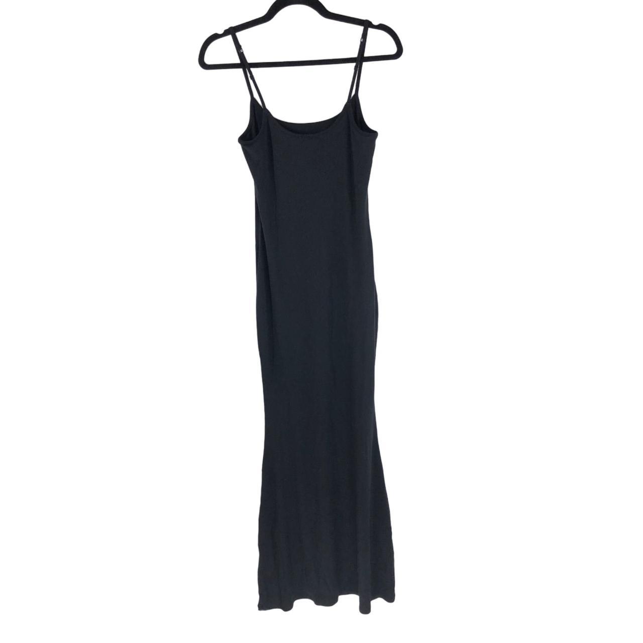 Tencel Rib Knit Maxi Slip Dress