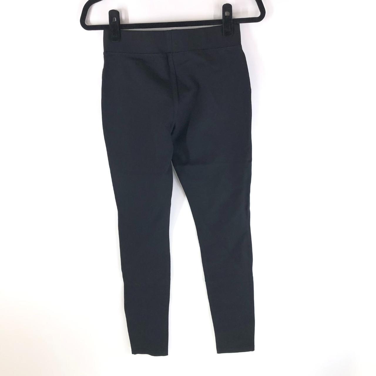 Quince Ultra-Stretch Ponte Pintuck Ankle Pant - Black