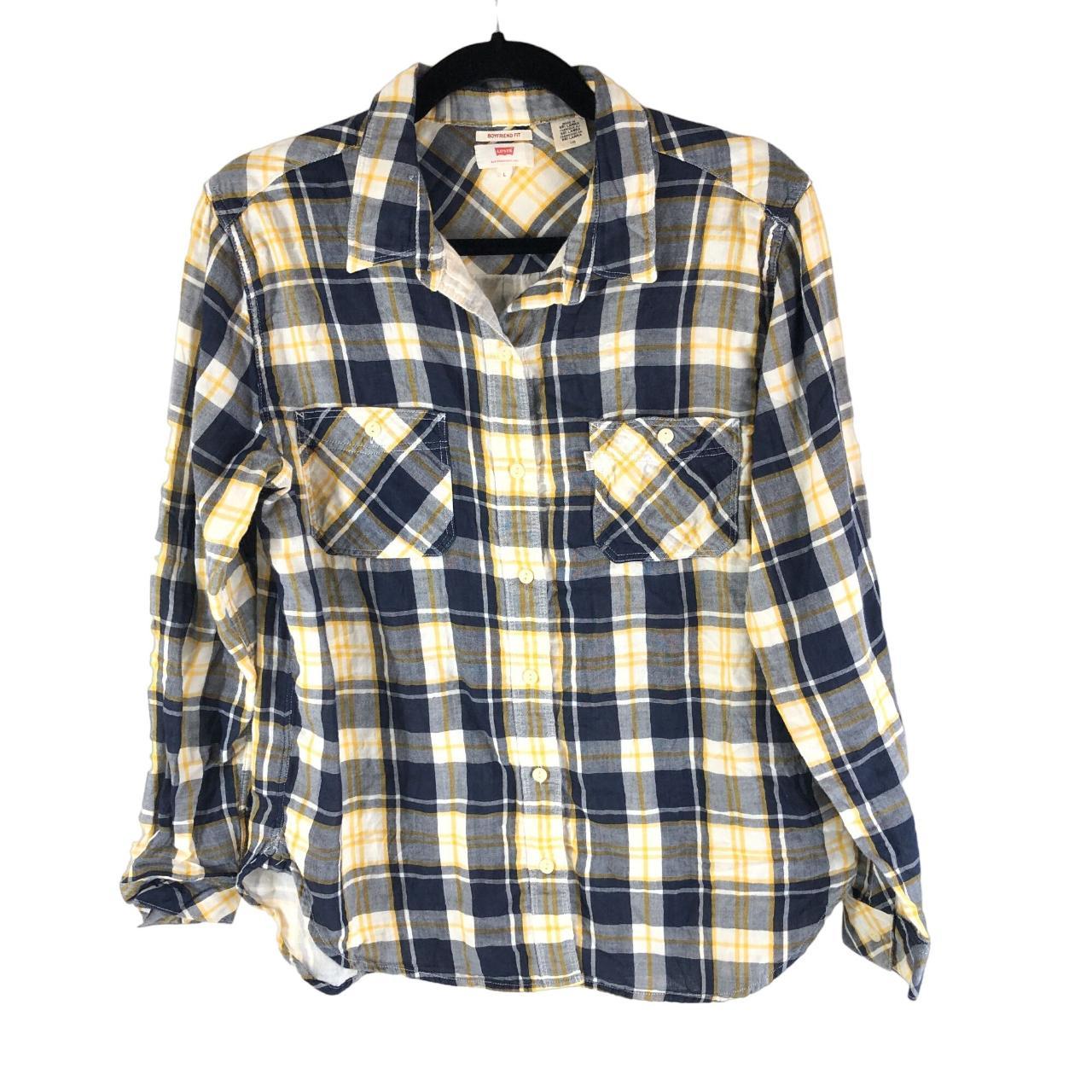 levi's womens flannel shirts