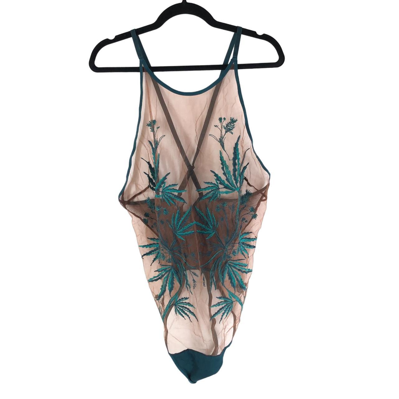 Thistle & Spire Brooklyn Haze Bodysuit in Green