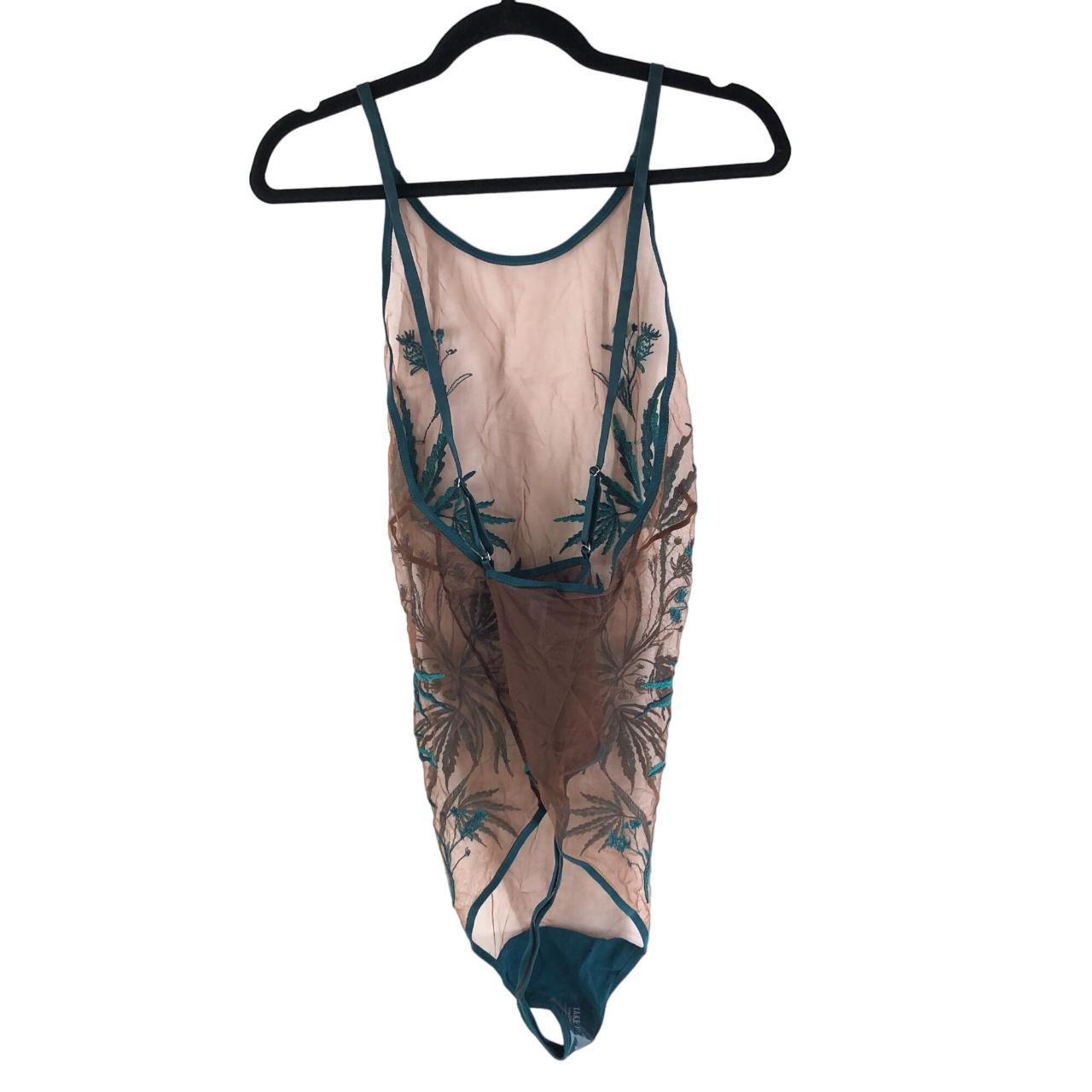 Thistle And Spire Brooklyn Haze Bodysuit Sheer - Depop