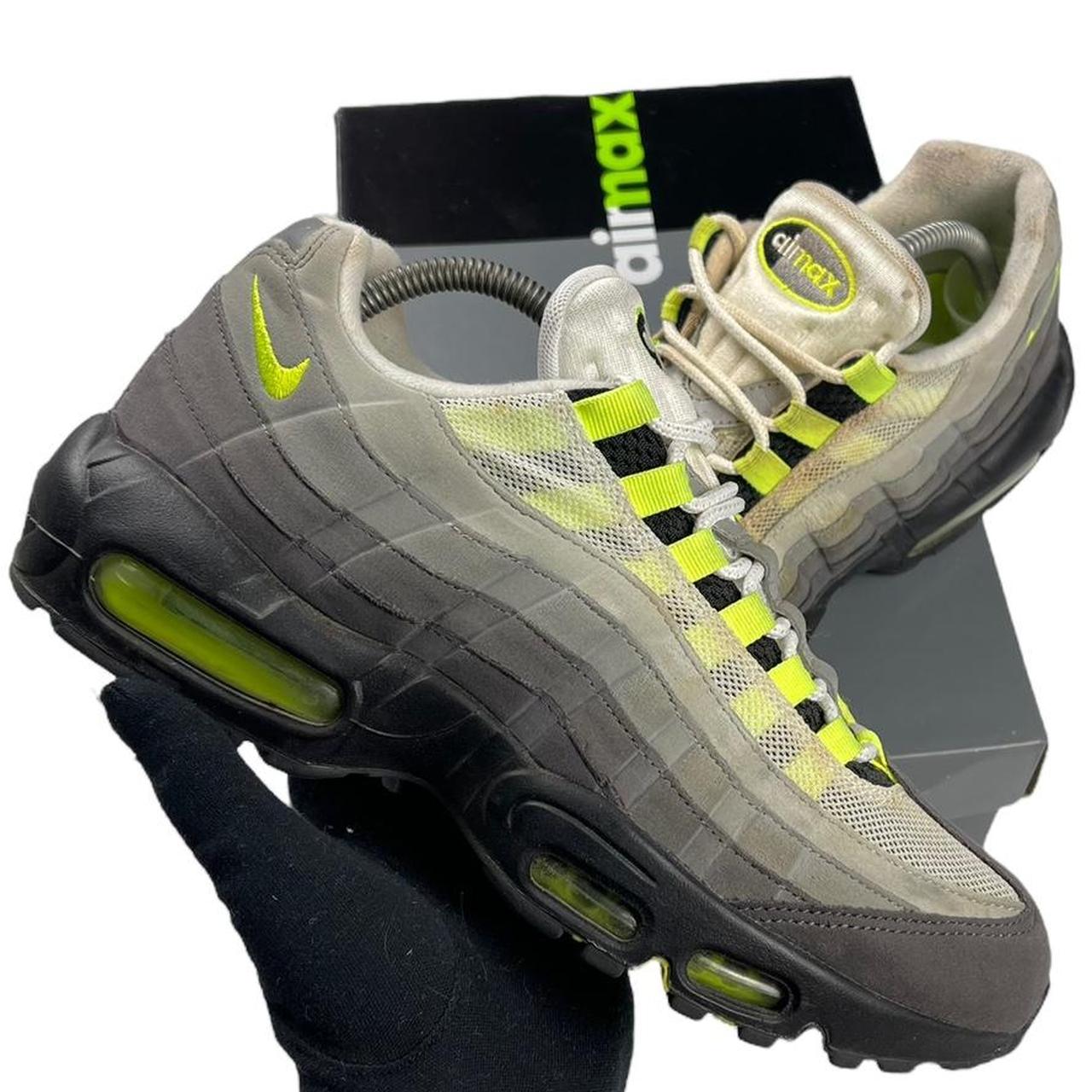 Nike air max 95 OG 'Neon' Size: UK8 / US9... - Depop