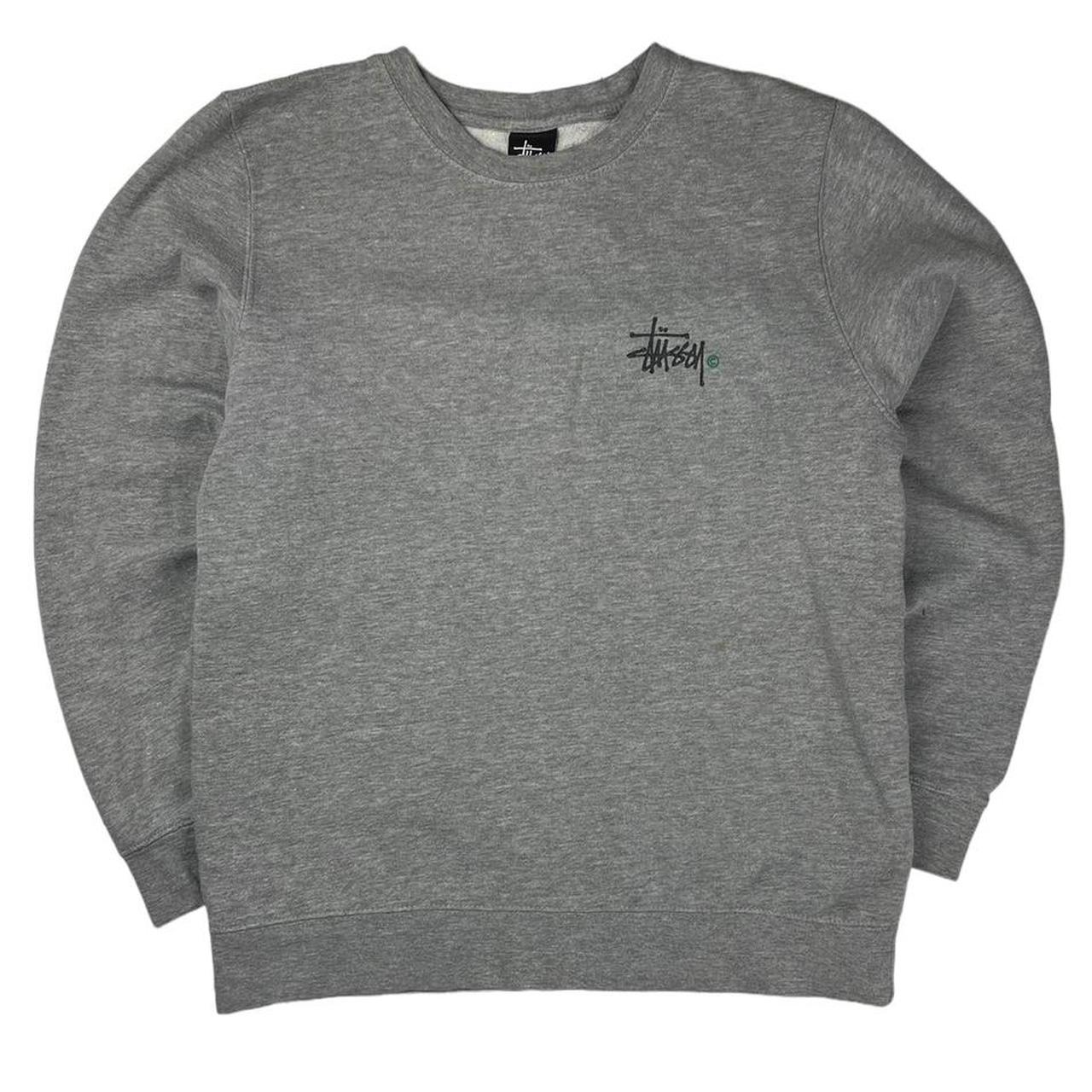 Stussy grey store sweatshirt