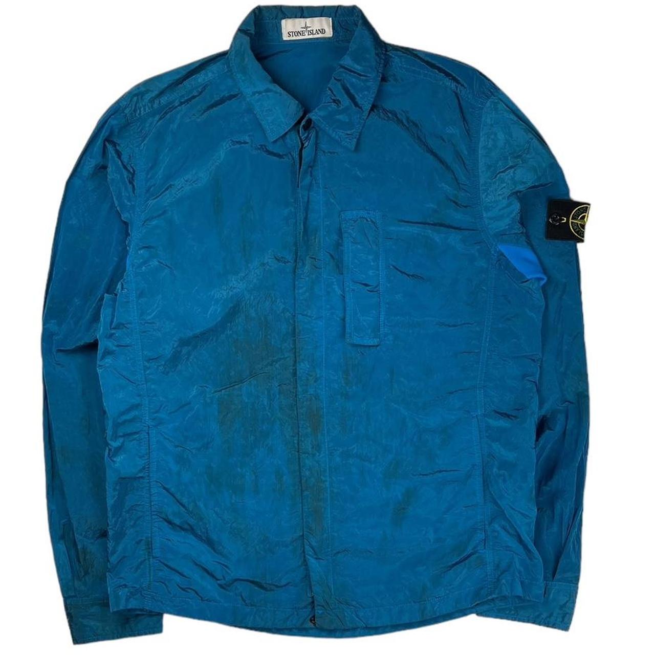 Stone island weft overshirt hotsell
