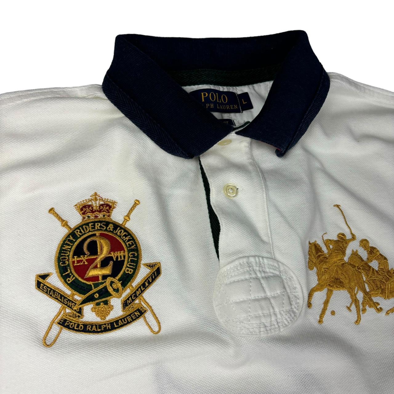 Ralph Lauren 'chief Keef style' polo shirt Size: | Depop
