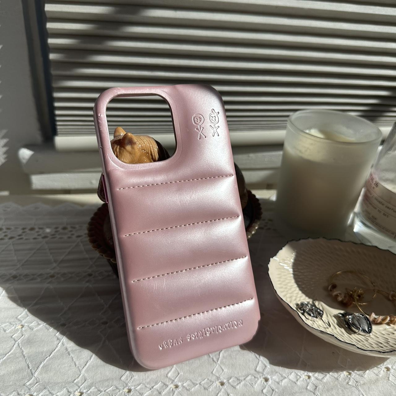 Urban Sophistication 🩰 ballerina pink puffer case... Depop