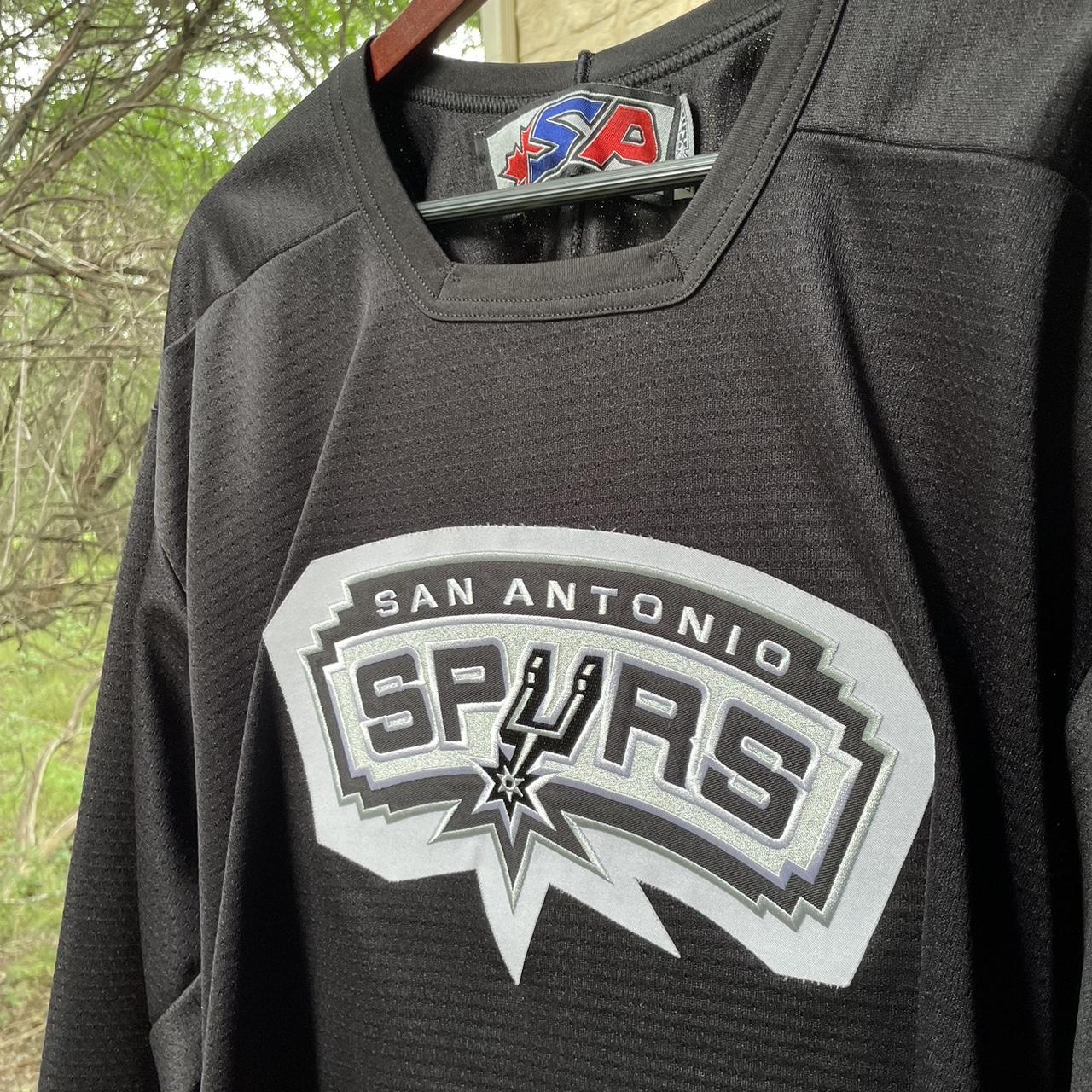 SAN ANTONIO SPURS 90s RARE HOCKEY JERSEY - Depop