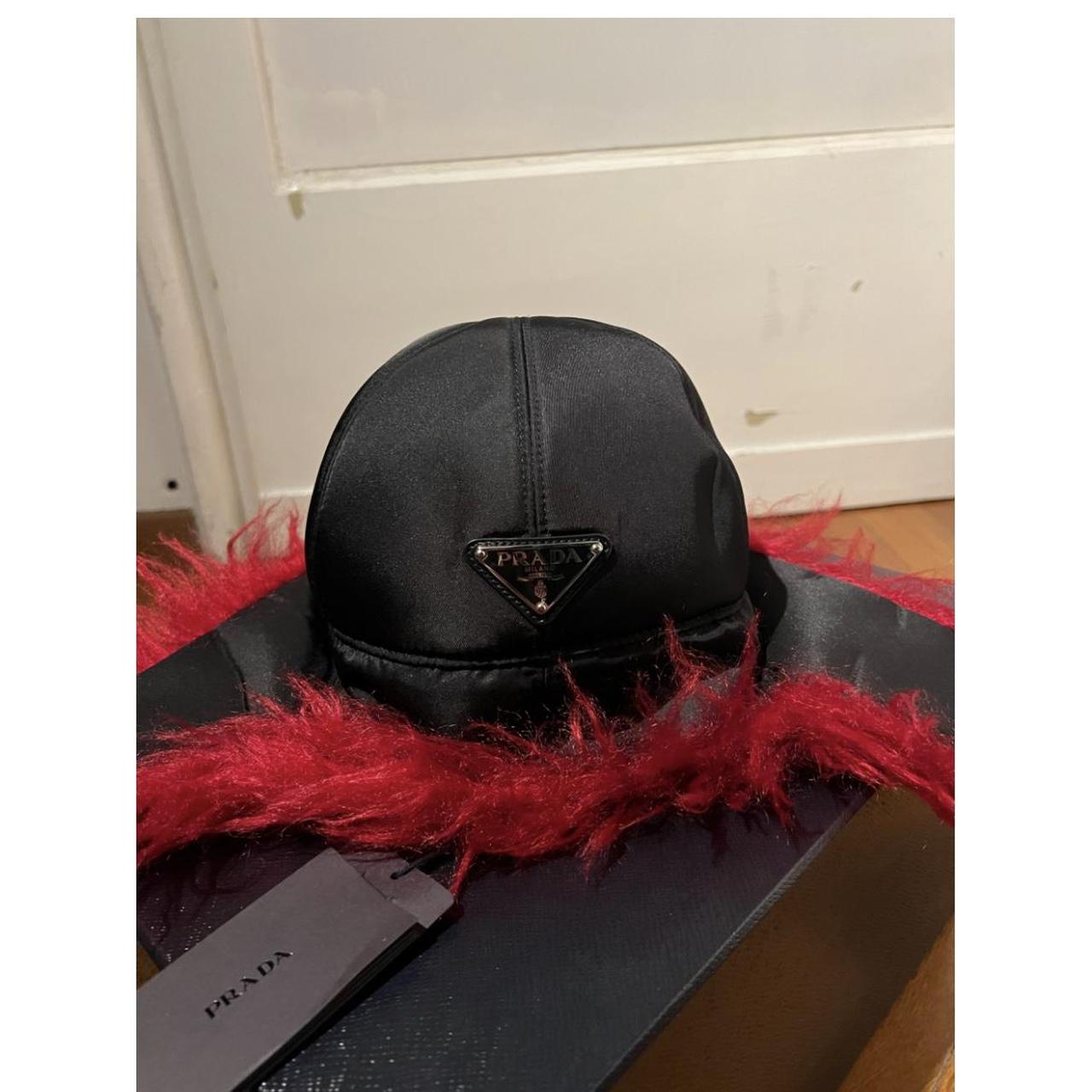 Prada nylon beanie best sale