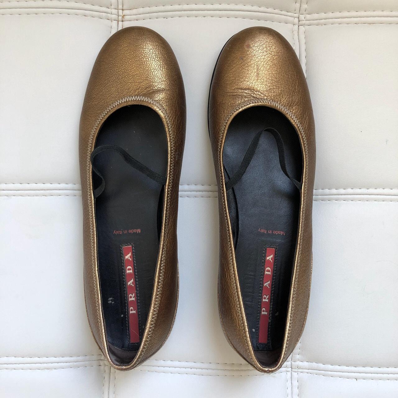 Prada sport ballet flats hotsell