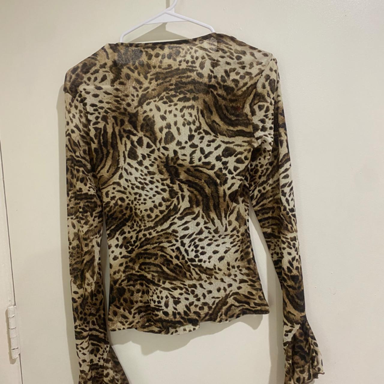 Cache Women's Blouse - Multi/Brown - S – Cache br… - image 3