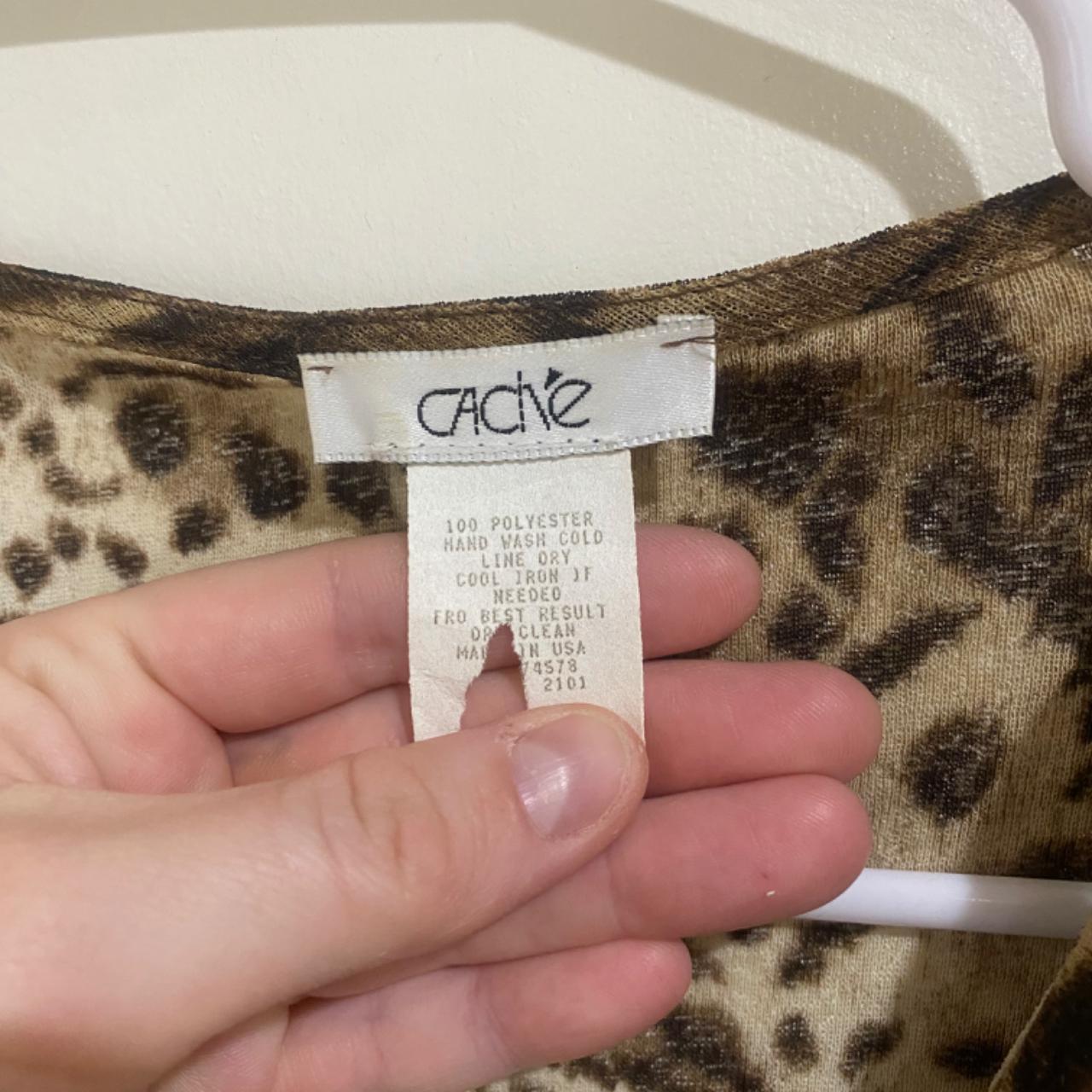 Cache Women's Blouse - Multi/Brown - S – Cache br… - image 2