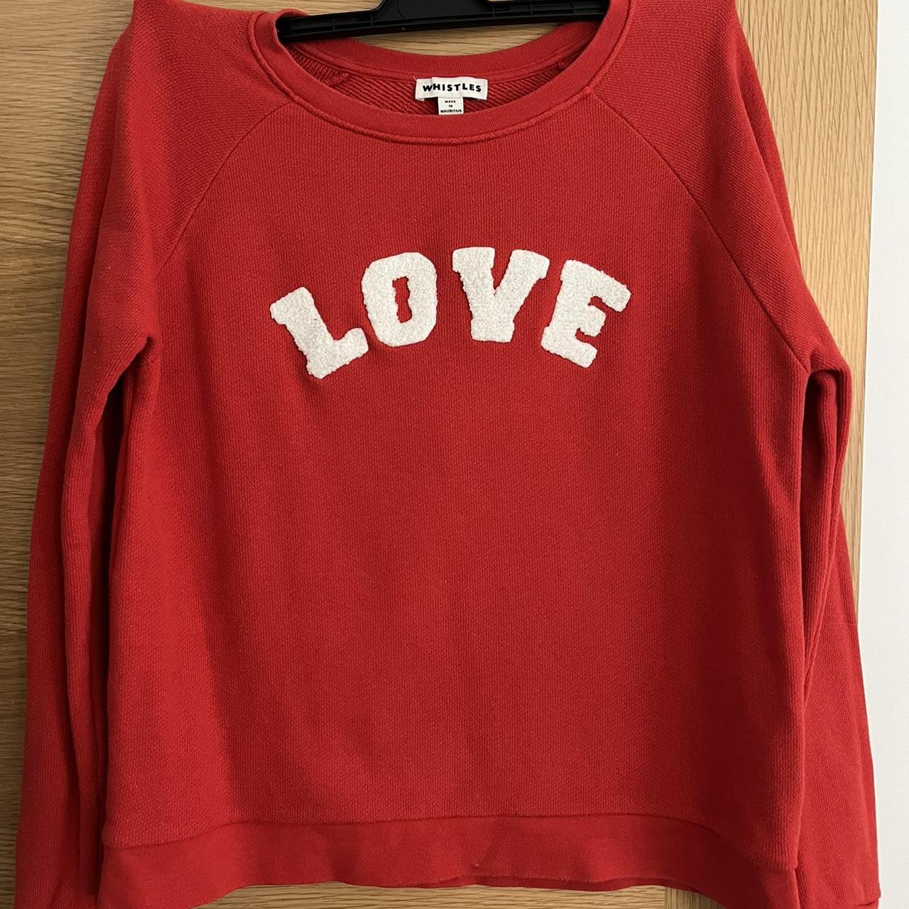 Red Love Sweatshirt, WHISTLES
