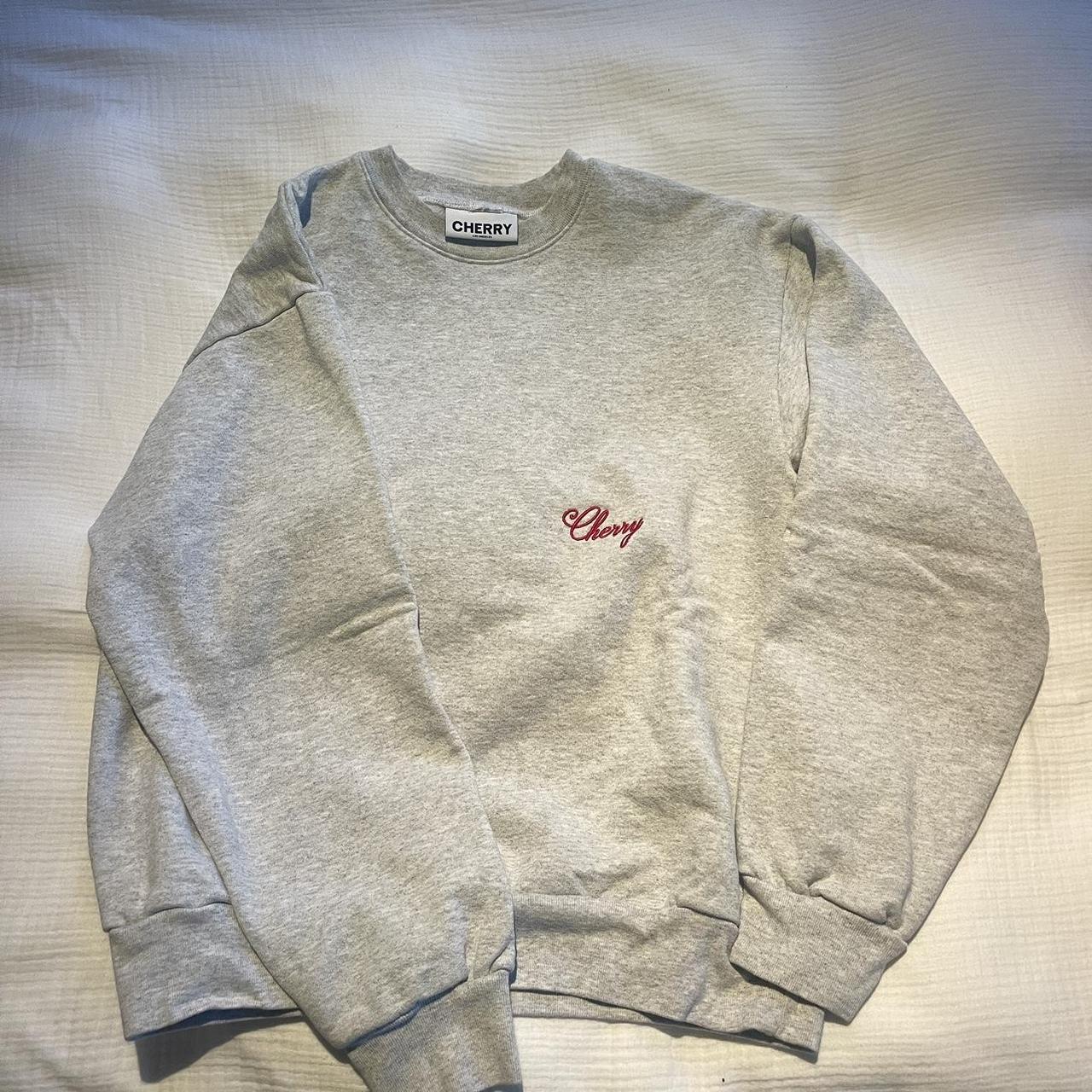 cherry crewneck