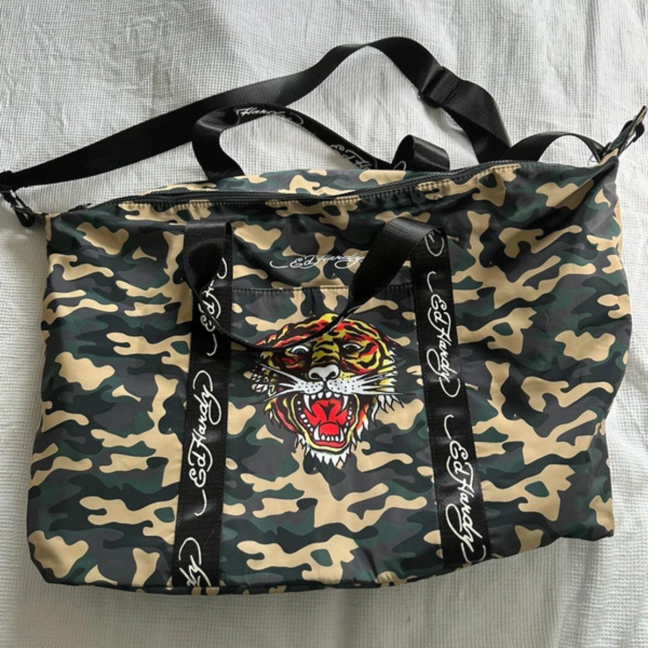 Ed hardy duffle bag hotsell