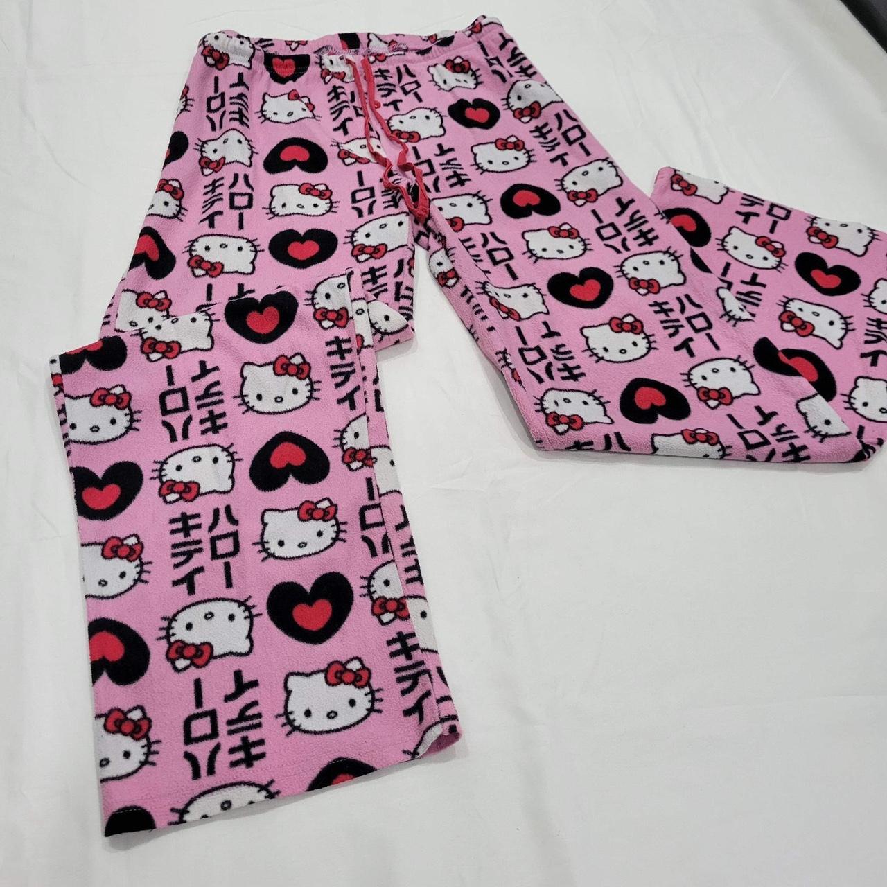 Hello kitty pj pants🩷 Y2k💗 Sanrio💗 Popular style... - Depop