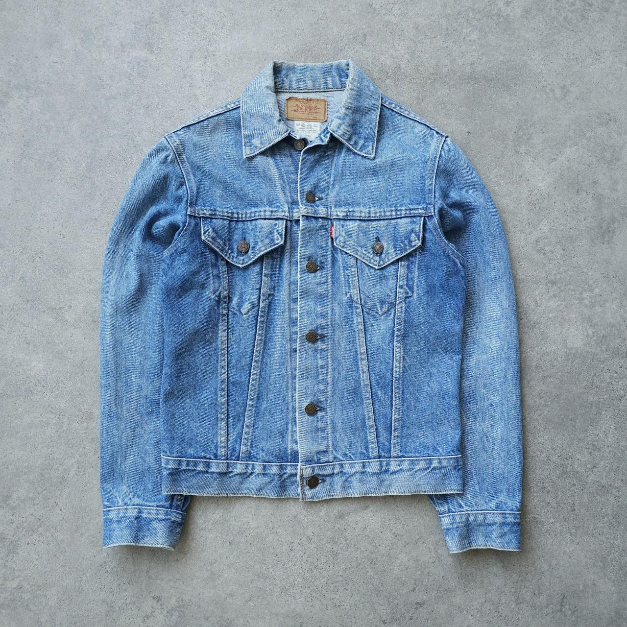 Vintage Levi's denim jacket Light wash early 80s... - Depop